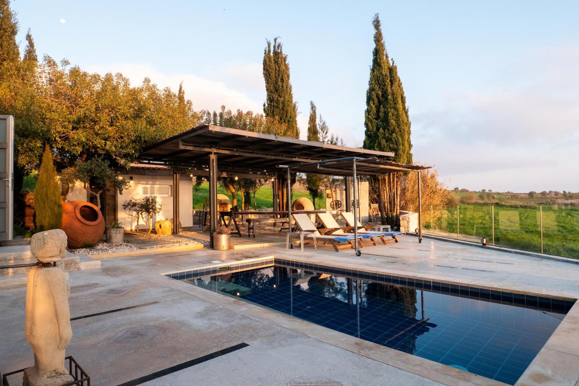 Ayia Marina Villa Kathikas Dış mekan fotoğraf